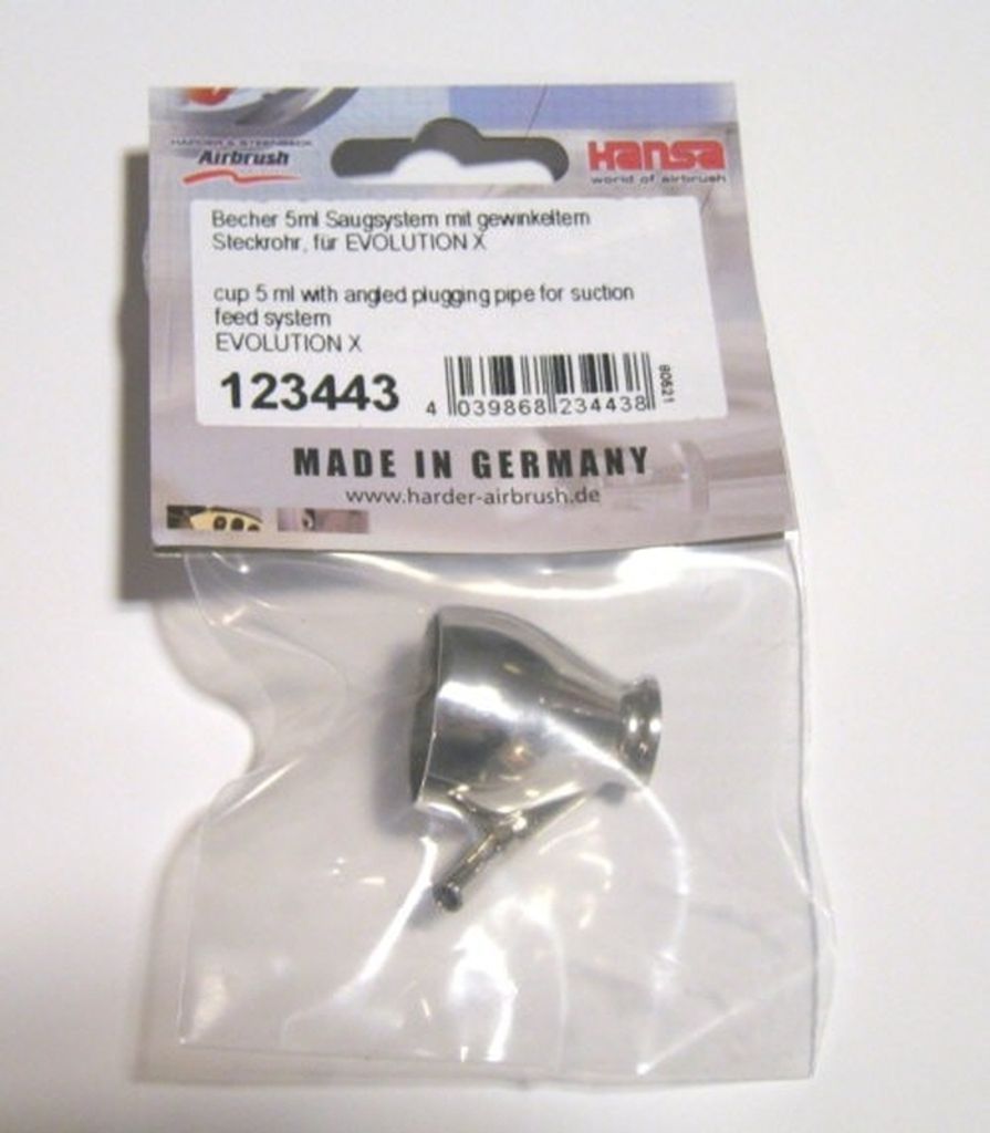 Becher 5ml Saugsystem 123443 fuer Ultra u. Evolution, Rechtshänder ***