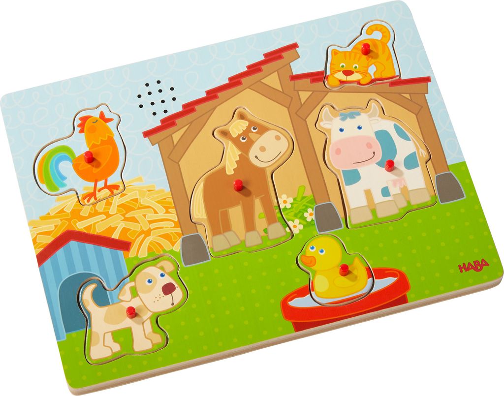 Sound-Greifpuzzle Auf dem Land Produktbild 