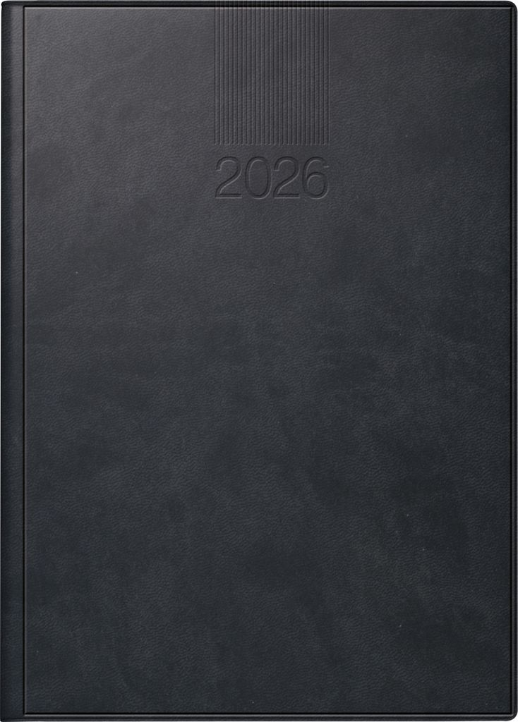2026 Rido Buchkalender ROMA 1 A5 sw 4003273790988