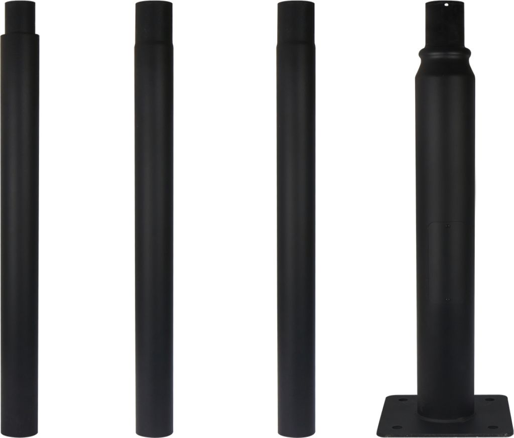 LED line Prime Lichtmast Straßenleuchte Schwarz 2m 3m 4m Produktbild 