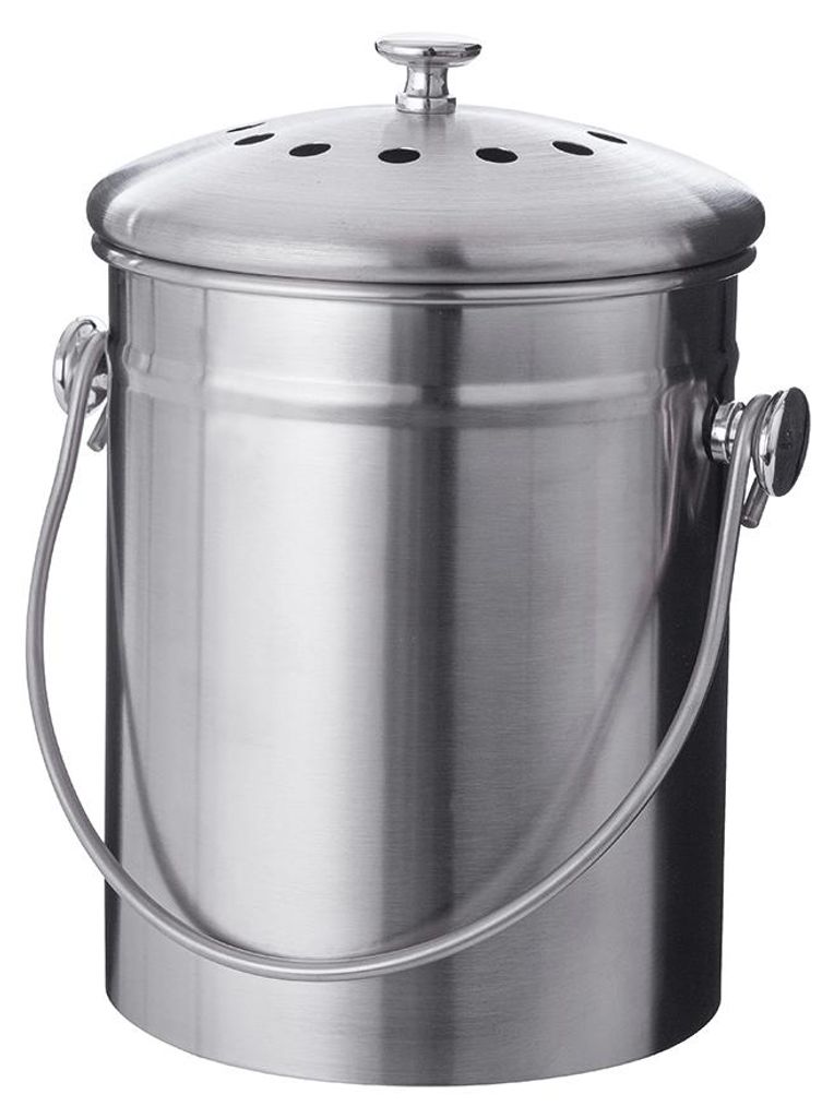 Karl Weis Bioabfalleimer aus Edelstahl, 3 l Produktbild 