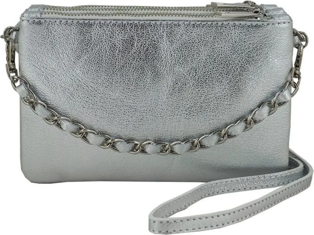 Sac en cuir Barberini's BR9600 avec finitions artisanales italiennes