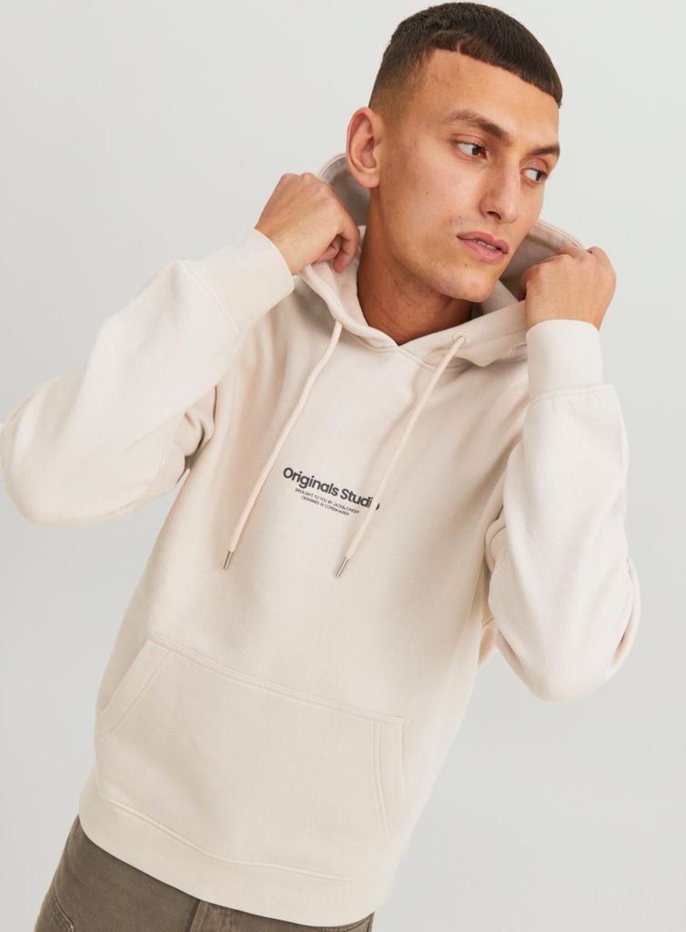 JACK&JONES ORIGINALS JORVESTERBRO SWEAT HOOD NOOS Moonbeam S