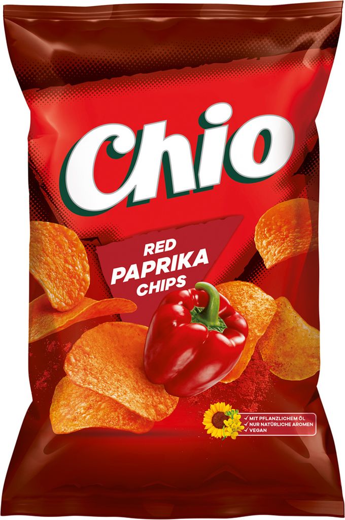 Chipsy Chio Czerwona Papryka 150g Zdjęcie produktu 1