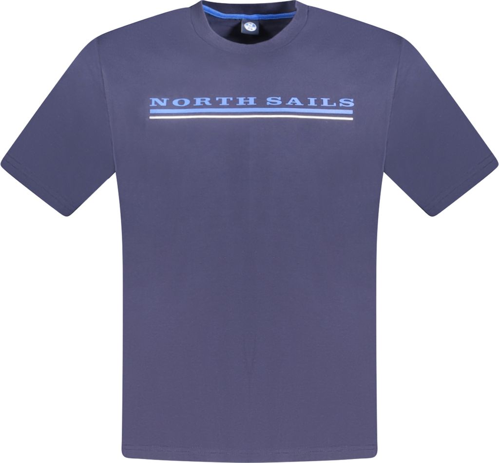 North Sails Herren KURZARM-T-SHIRT Blau 996020000_BL0802 : Größe - L Größe: L