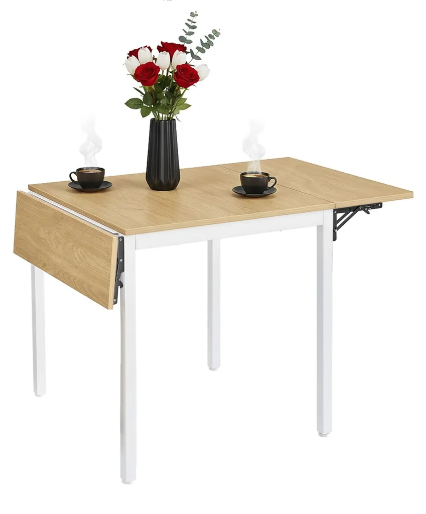 Petite table à manger pliable pour studio - Solution repas 2-4 places