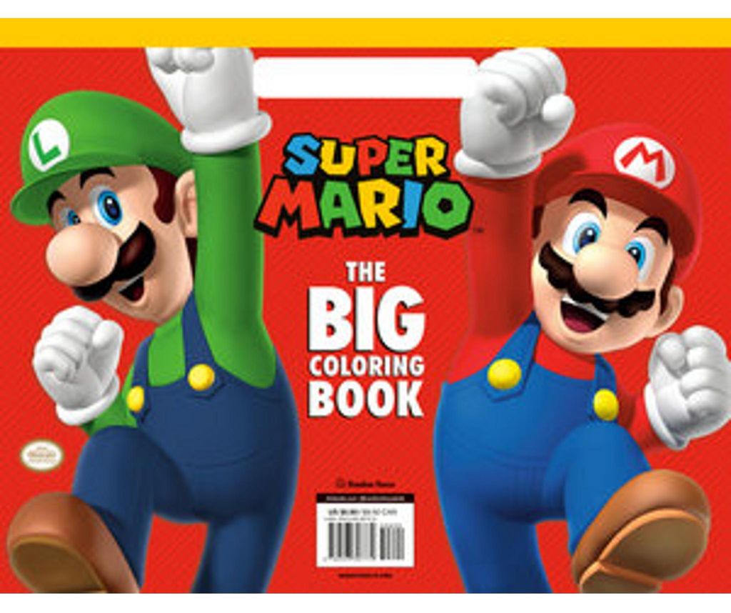 Super Mario: The Big Coloring Book (Nintendo(r)) Immagine del prodotto 