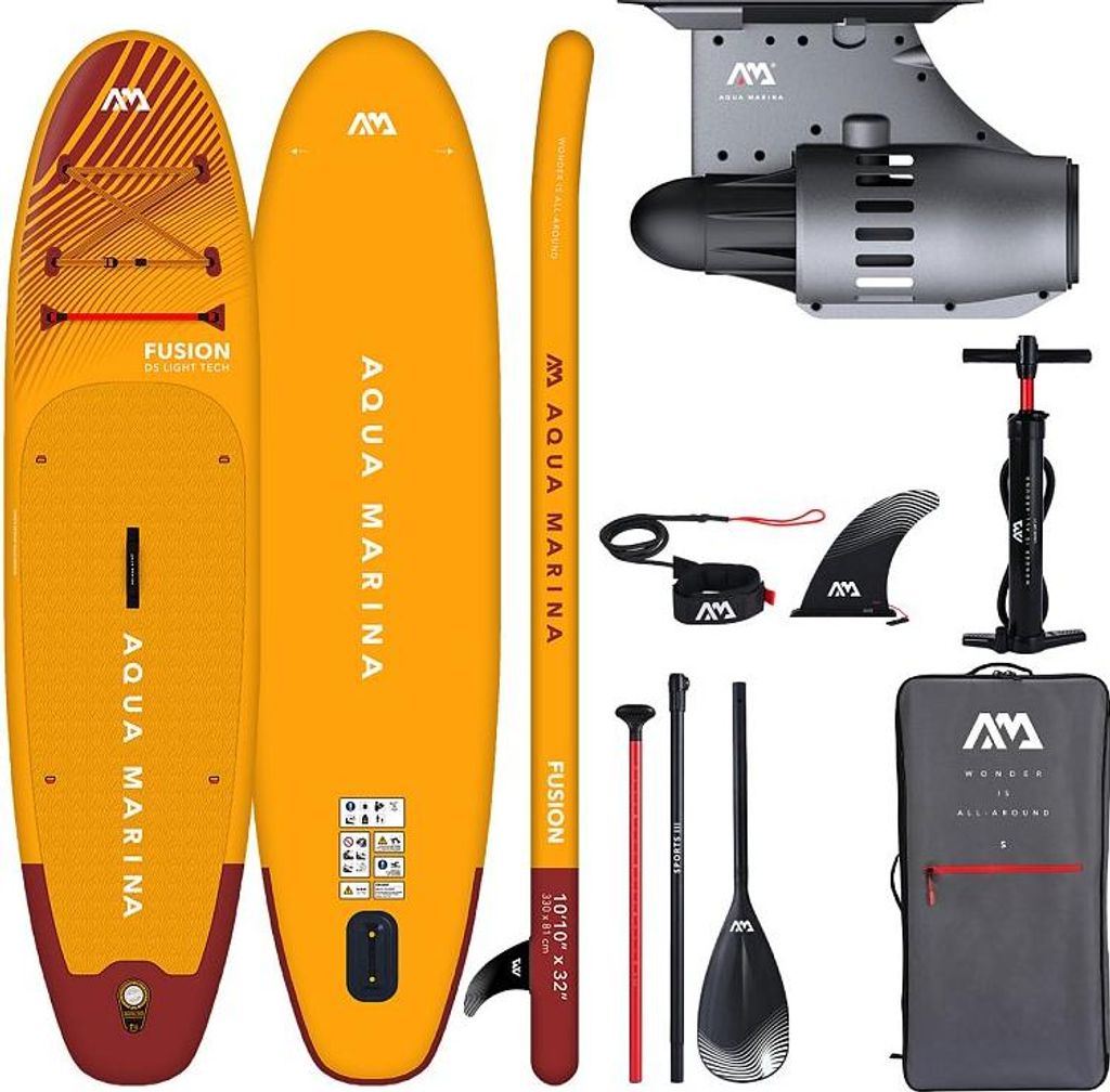 Set SUP gonflable Aqua Marina Fusion 330 cm avec moteur Image du produit 