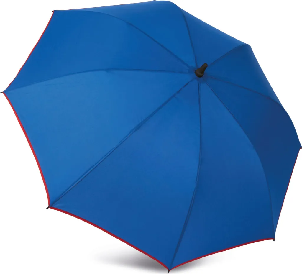 Parapluie automatique Kimood Royal Blue et Red - Lot de 10 robustes