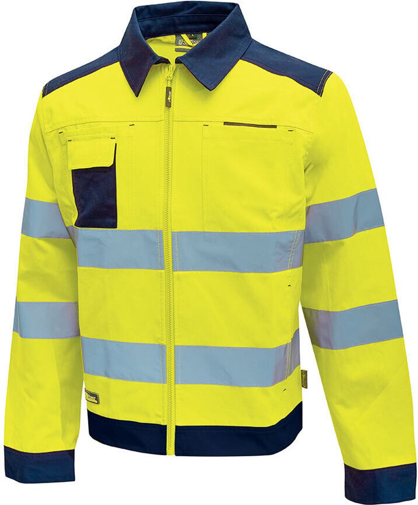 U-Power Jacke Gleam, Farbe:yellow fluo, Größe:M