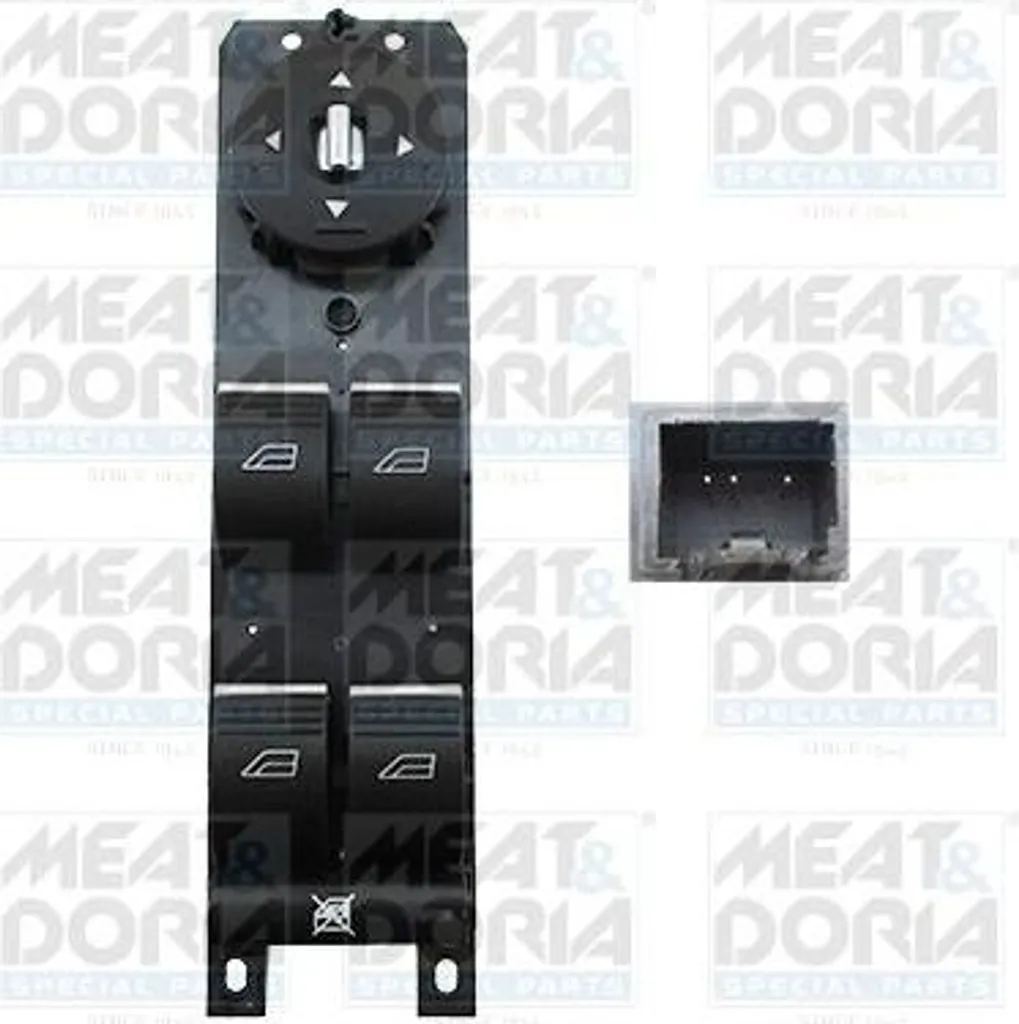 Interruttore Alzacristalli Ford 1902298 MEAT & DORIA 26049 per C-Max Kuga