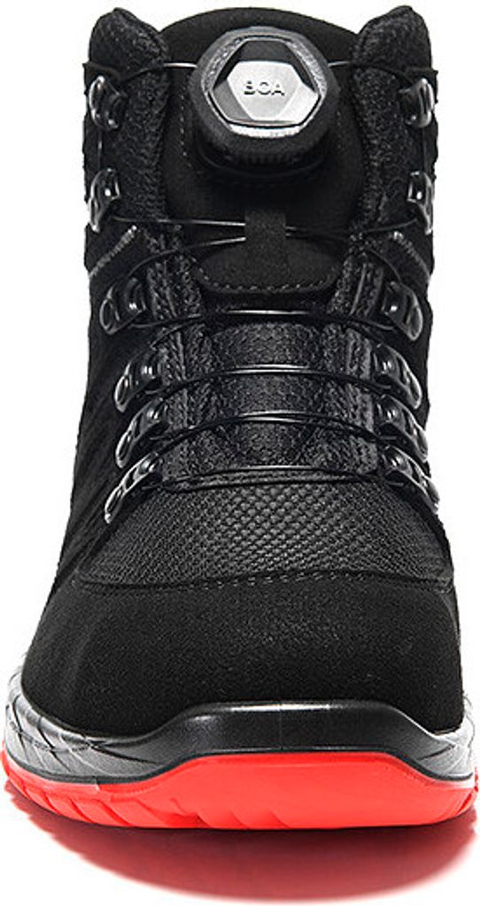 ELTEN Sicherheitsstiefel MADDOX BOA® black-red Mid ESD S3, Produktbild 3