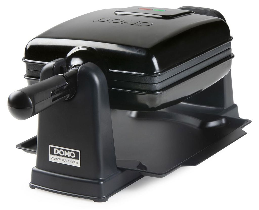 Domo DO9224W, 2 wafle/waflí, Obdĺžnikový, Čierna, 1000 W, Obrázok produktu 