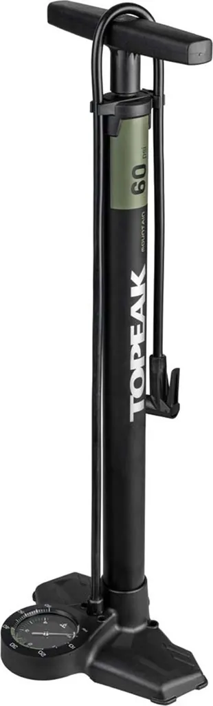 Topeak JoeBlow Mountain EX Pompe à Pied VTT Argent 60 PSI Haute Qualité