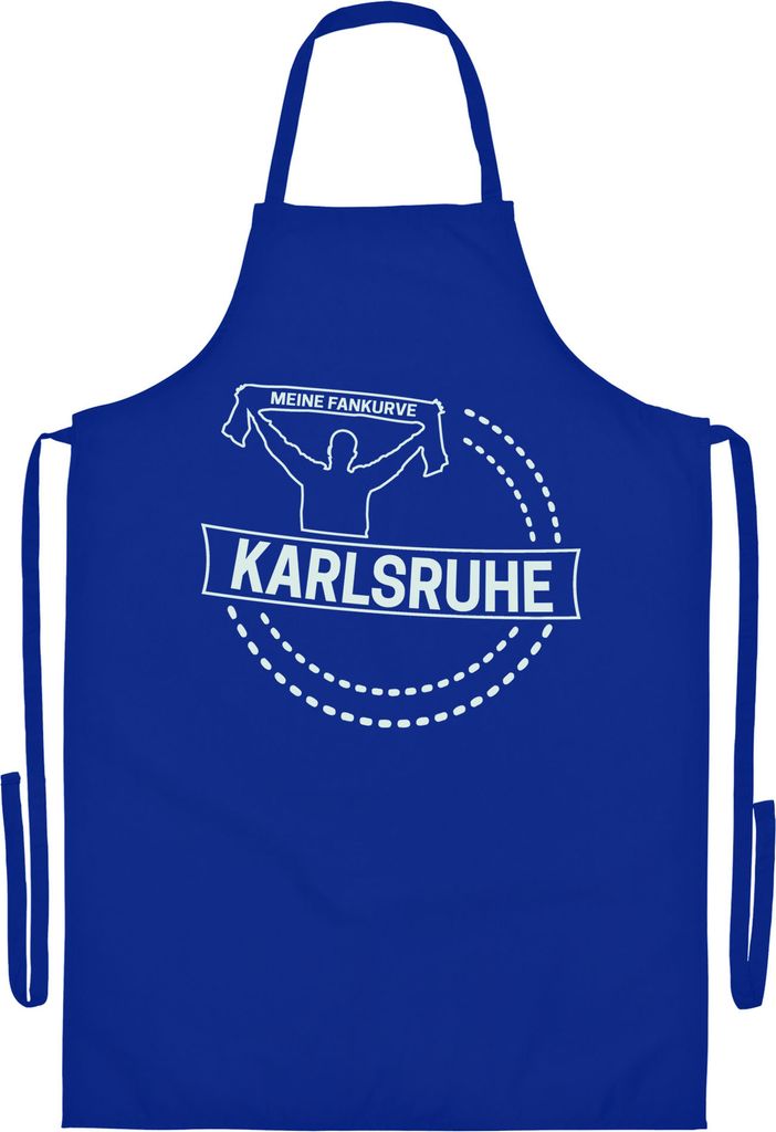 multifanshop Grillschürze - Karlsruhe - Meine Fankurve, Produktbild 