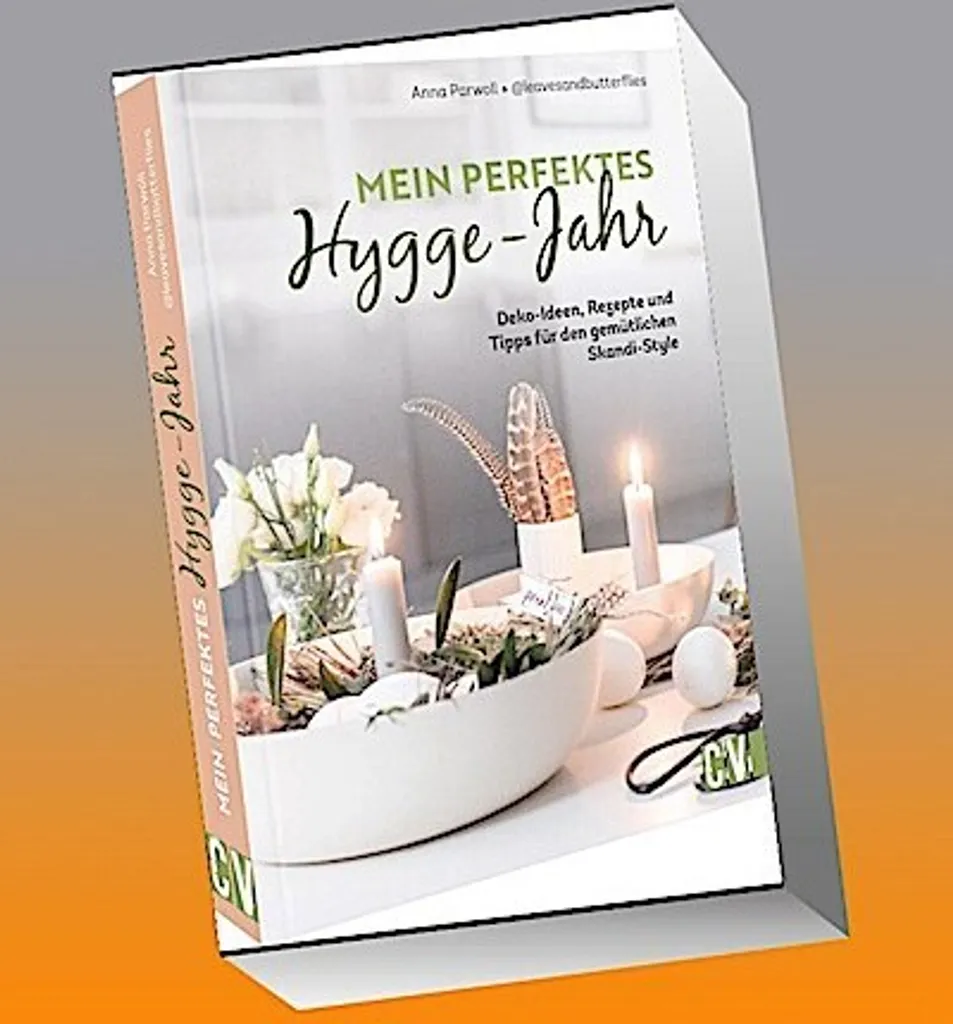 Livre de relaxation Mon année Hygge parfaite pour cocooning à la maison