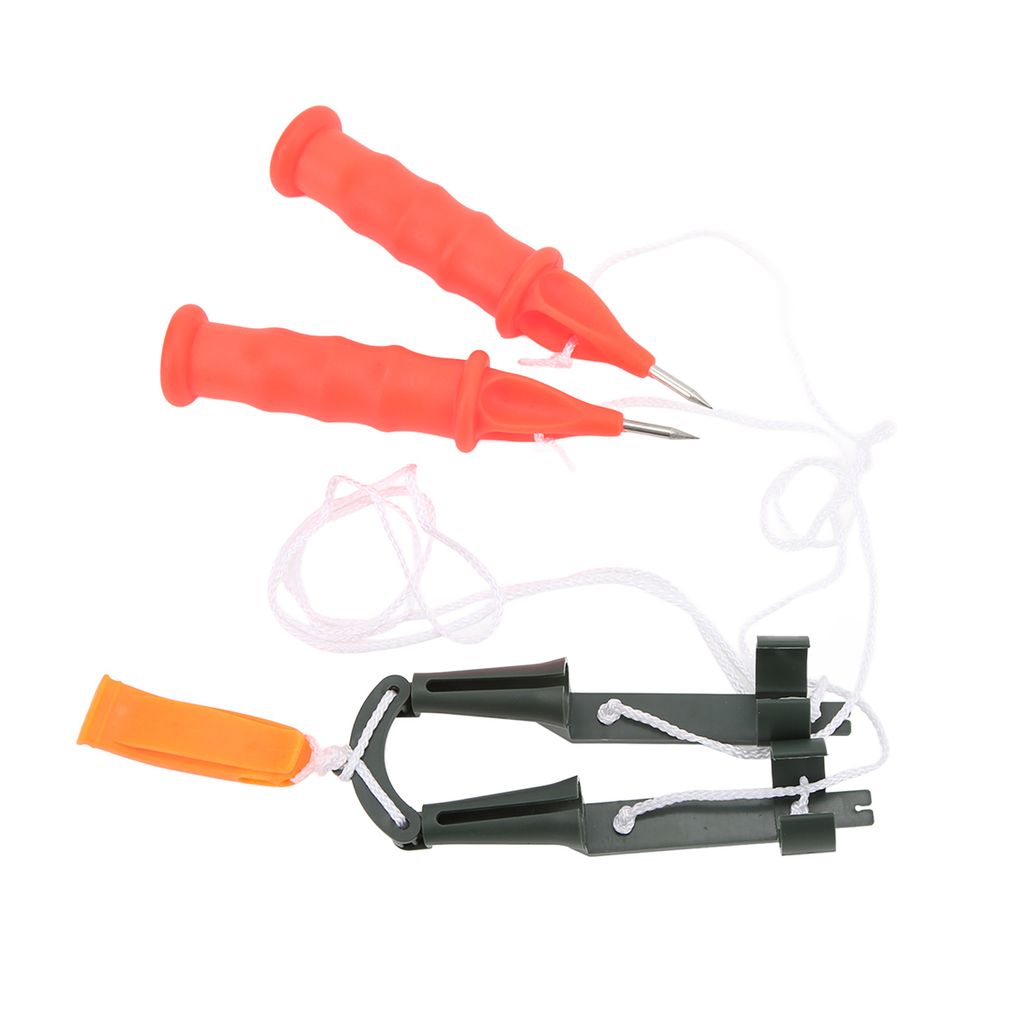 Fishing Ice Picks,Ice Fishing Safety Picks,Life Saving Ice Pick,Ice Pick mit Pfeife,Ice Fishing Safety Kit,Fishing Tackle Tool