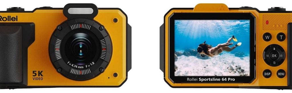 Rollei 18066, 5K Ultra HD, CMOS, 21 MP, 120 fps, 1200 mAh, Produktbild 