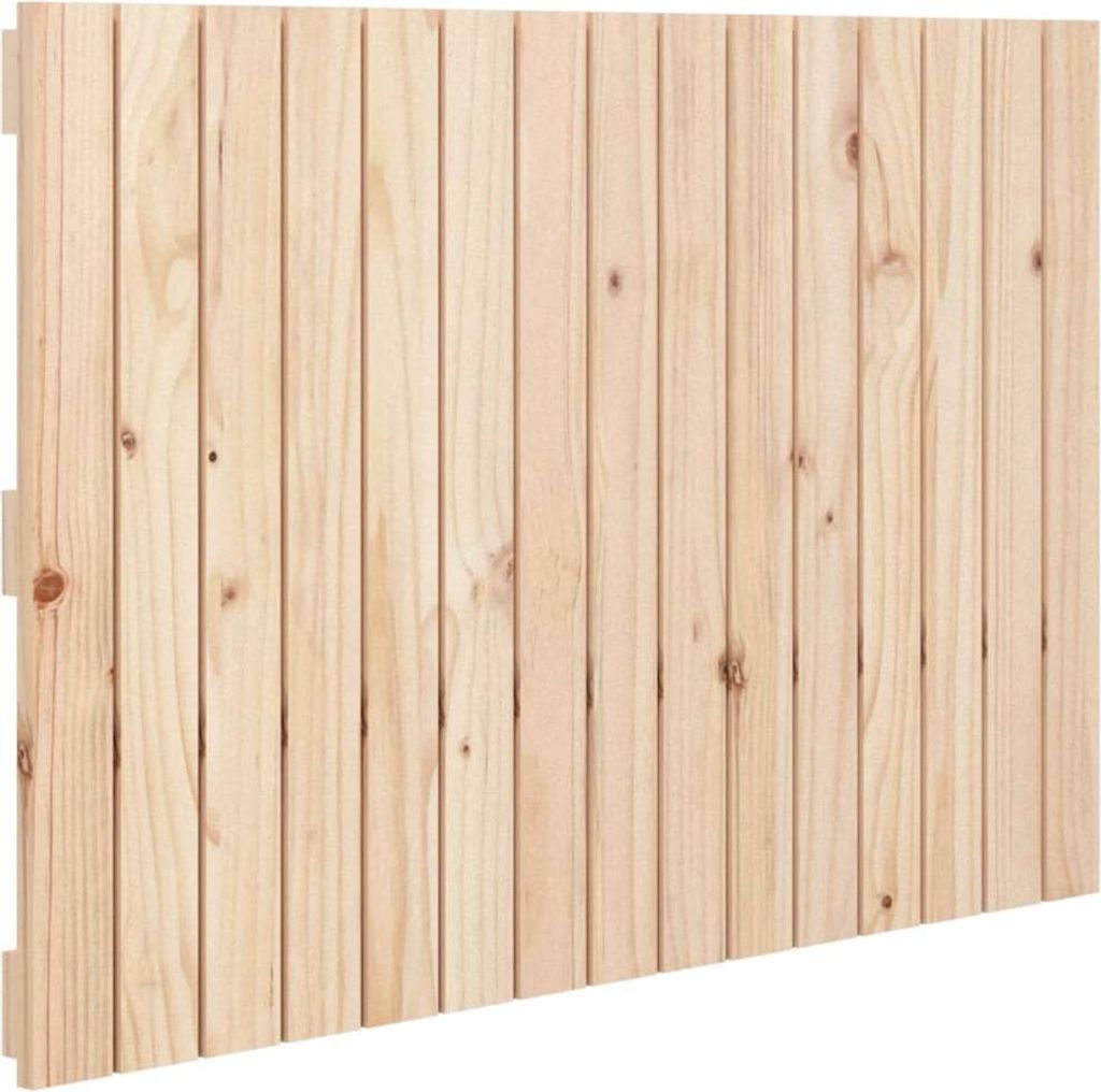 vidaXL Wand-Kopfteil 95,5x3x60 cm Massivholz Kiefer