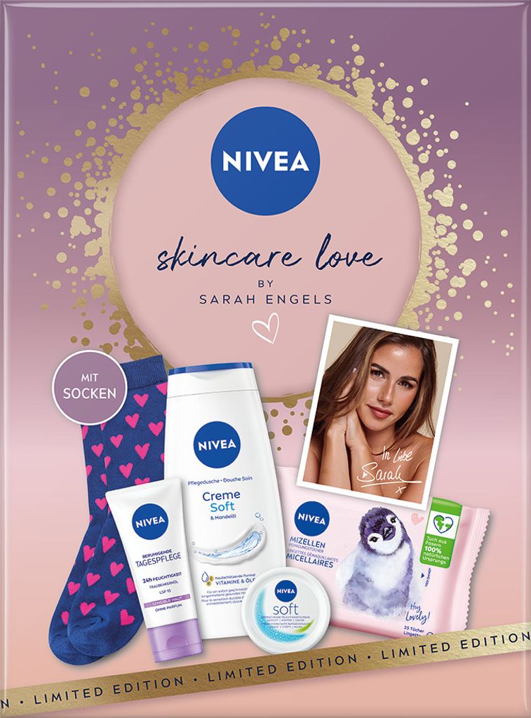 Nivea Skincare Love Sets +  Tagescreme 50 ml +  Tü cher Produktbild 