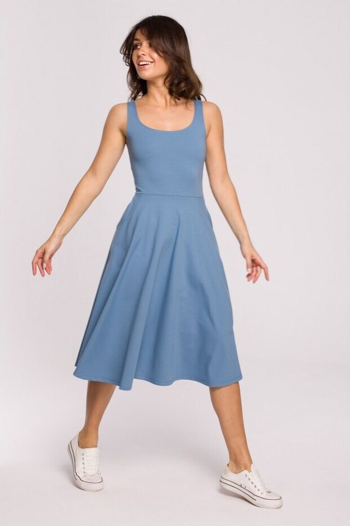 BeWear Midikleid für Frauen Zoltosteon B218 Blau XL
