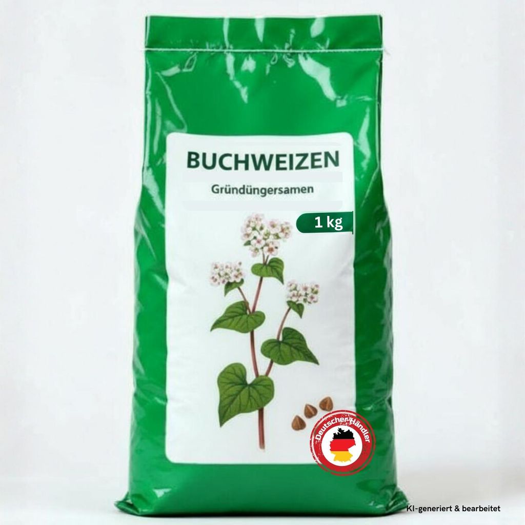 Samenshop24® Buchweizen Gründünger Inhalt: 1kg Produktbild 