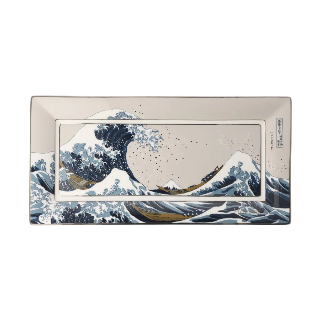Coupe Décorative Grande Vague Hokusai - Saladier Design Goebel Artis