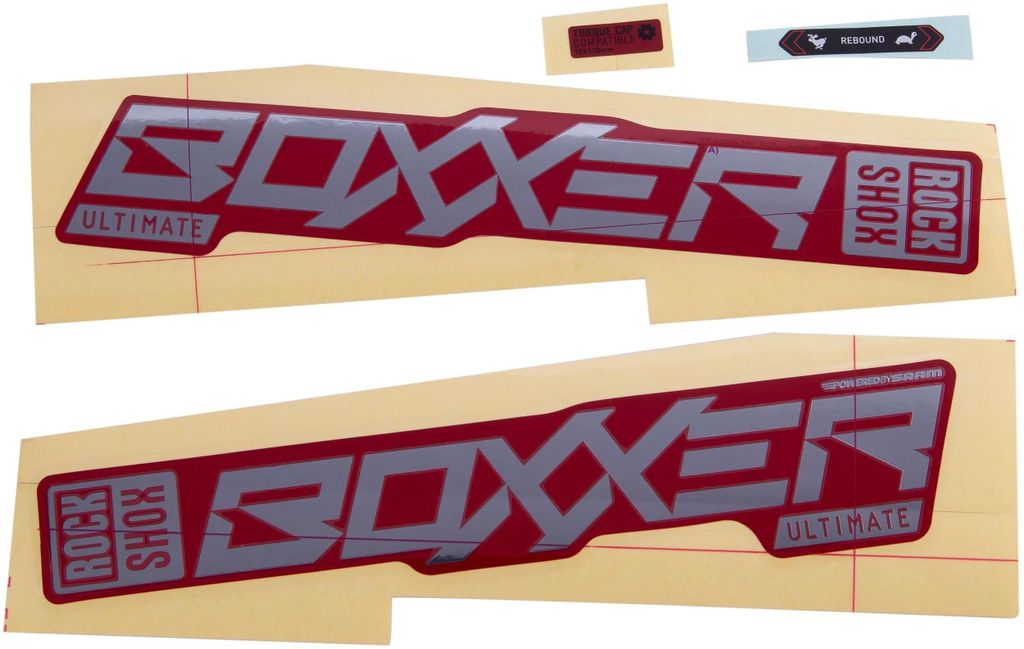 RockShox Dekor Set Rockshox Boxxer Ult Polar F. Rot Produktbild 