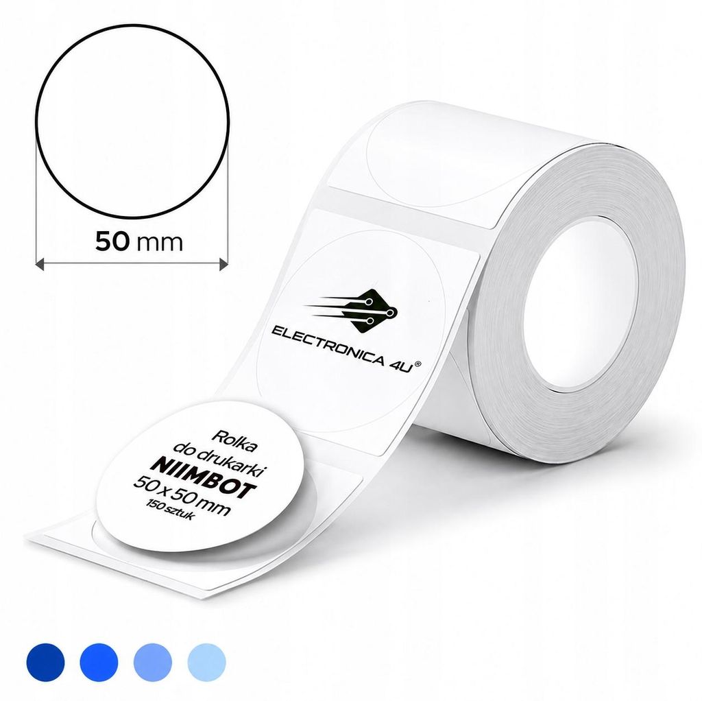 NiiMbot Etiketten Rolle O Weiß 150 St. A2A68351901 Produktbild 