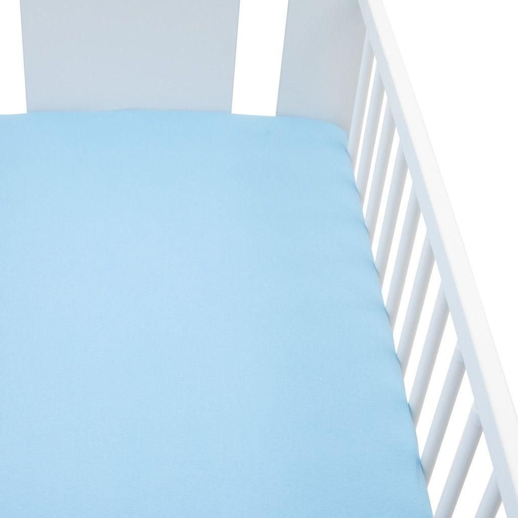 Jersey Betttuch New Baby 120x60 blau