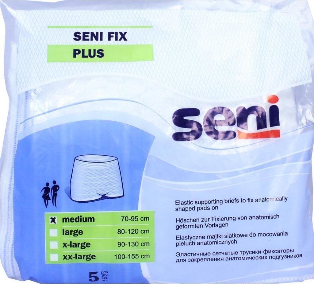Seni Fix Plus Fixierhosen M 5 St Produktbild 
