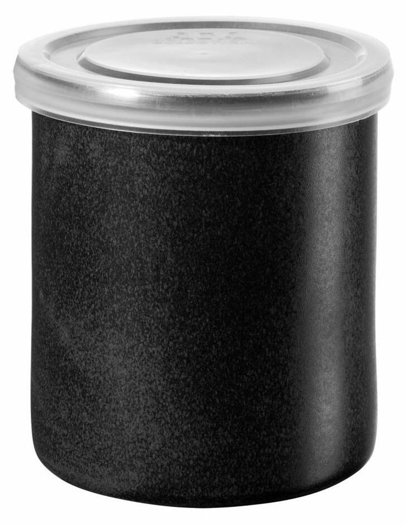 ASA Selection Vorratsdose Black, Vorratsbehälter, Steingut, Schwarz matt, 10 cm, 4879174