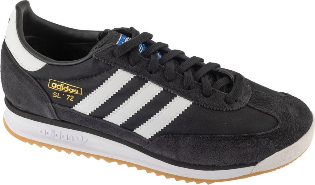 Adidas SL 72 RS Turnschuhe in Schwarz Weiß – 10 UK - 44 2/3 EU - 10.5 US / Black White