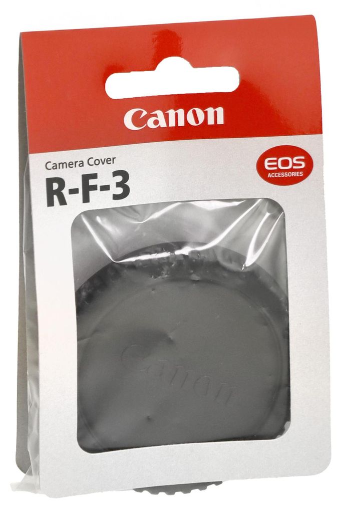 Canon R-F-3 Gehäuseabdeckkappe, Schwarz, Digitalkamera, Produktbild 