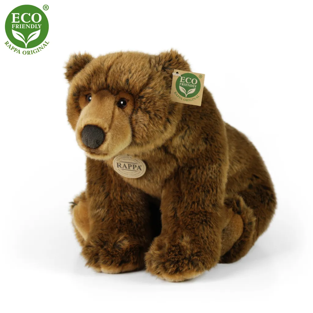 Doudou Ours Géant 42 cm Bio et Éco-responsable pour Bébé et Enfant