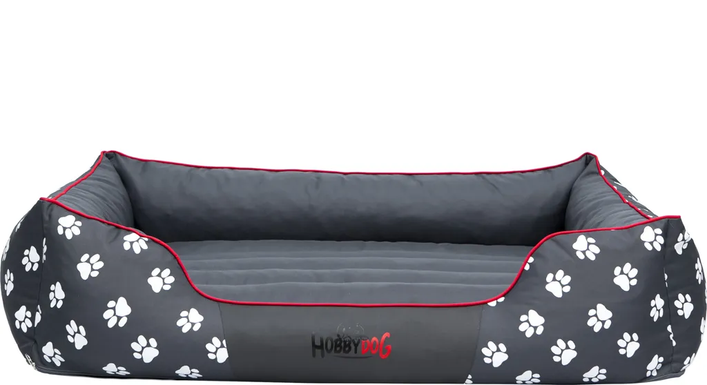 Coussin Chien XXL Résistant Hobbydog Prestige Gris 110x90 cm Confortable