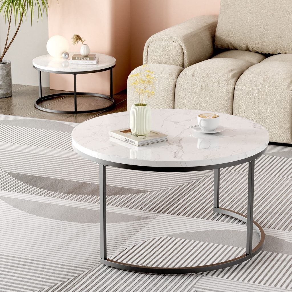 MODFU 2er-Set Couchtisch Satztisch Beistelltisch Produktbild 7