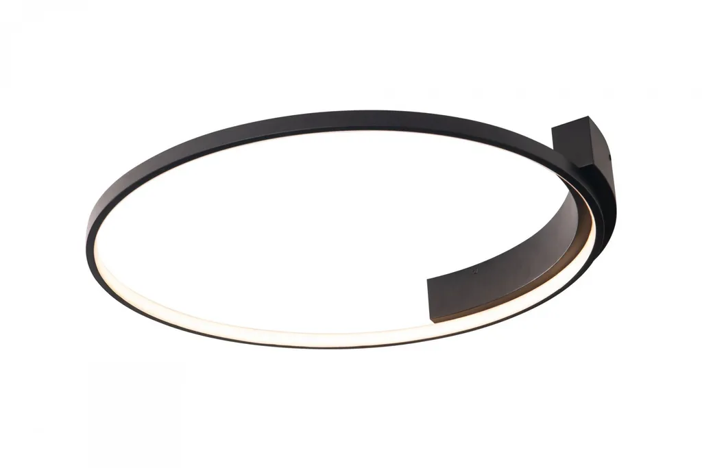 Plafonnier LED VELVET 38W Maxlight Noir 60x60 cm 2280lm 3000K Aluminium