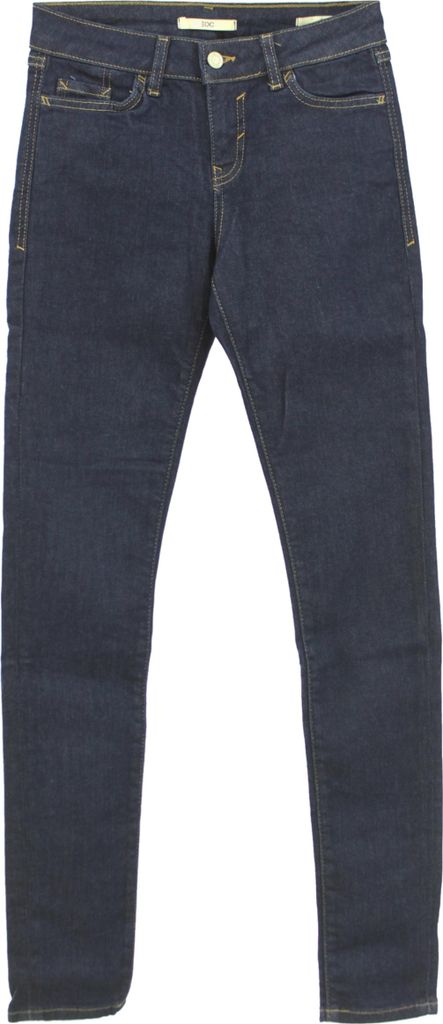 32994 EDC by Esprit, Low Rise Skinny, Damen Jeans, Stretchdenim, blue rinse, W 26 L 32