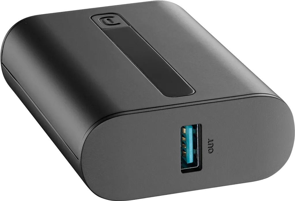 Power Bank Thunder 10000 de Cellularline avec Cellules Haute Densité 20W