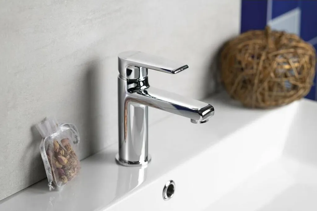 Sapho Kai KA02 Rubinetto Lavabo - Miscelatore in Ottone Cromato