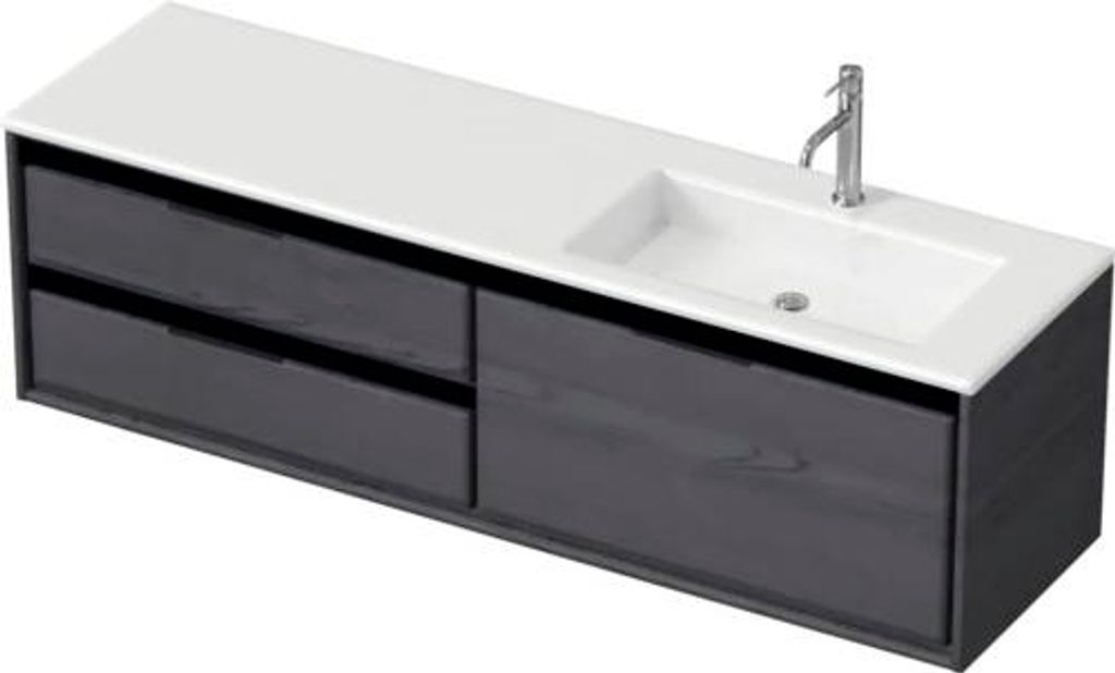 Sanox Badmöbel-Set Loft BxHxT 160,5 x 47 x 45,5 cm Produktbild 