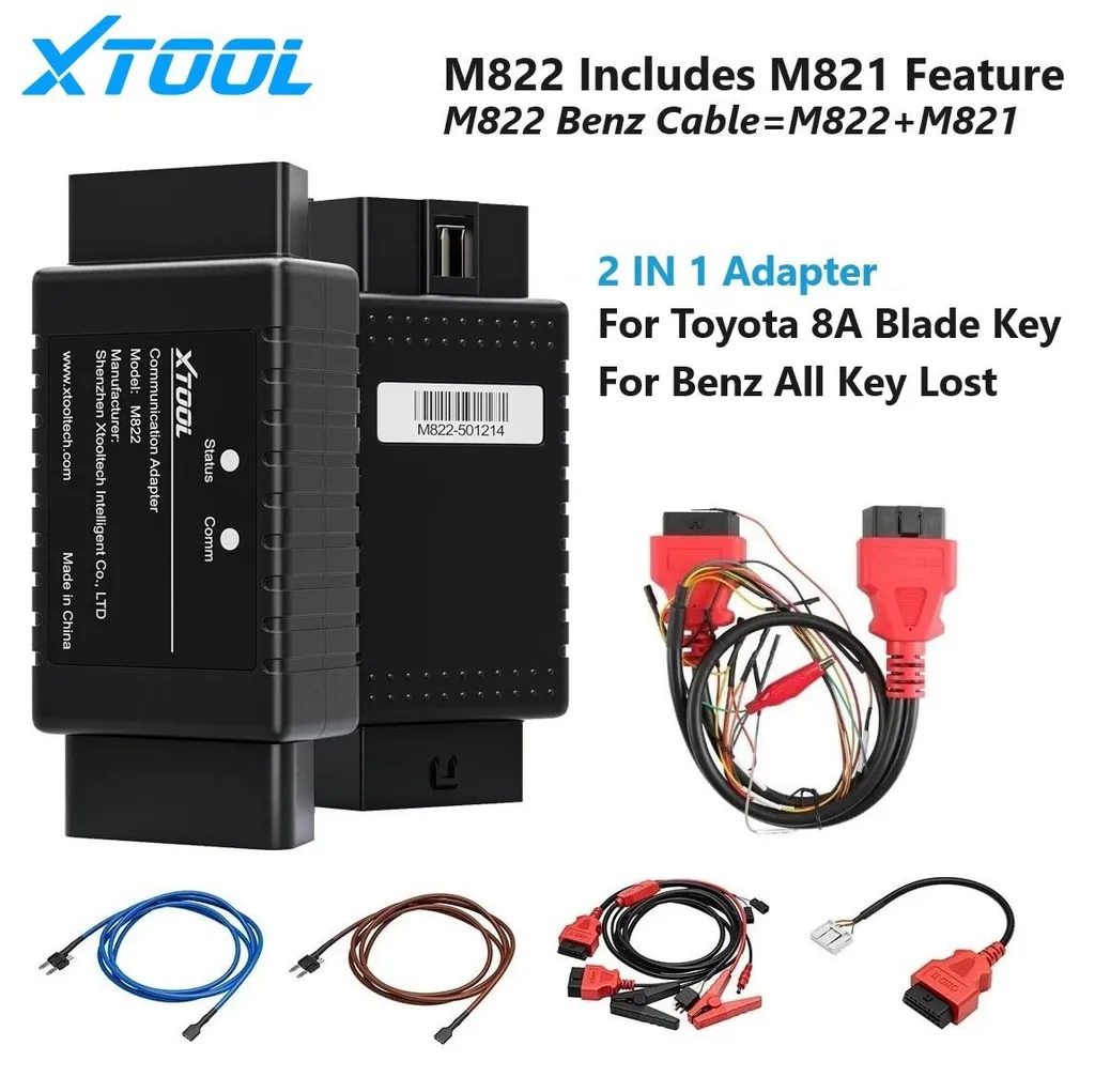 Solution XTOOL M822 M821 : programmer une clé Toyota 8A après perte totale - 3