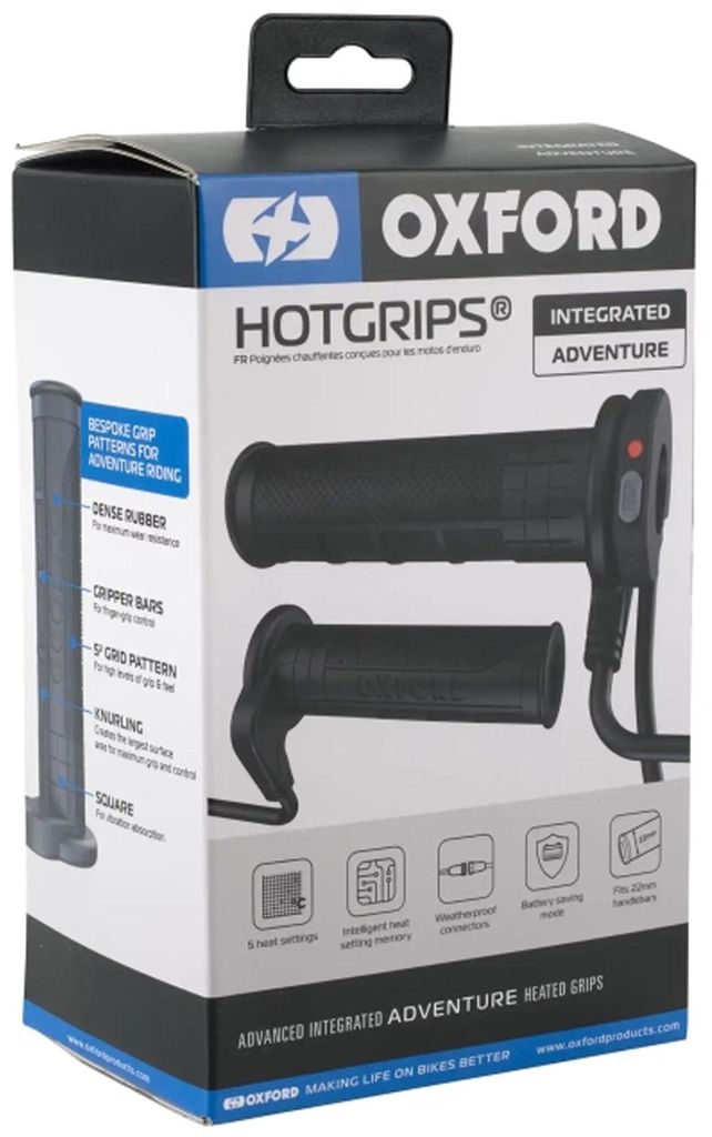 OXFORD Hotgrips Advanced Adventure avec interrupteur Image du produit 