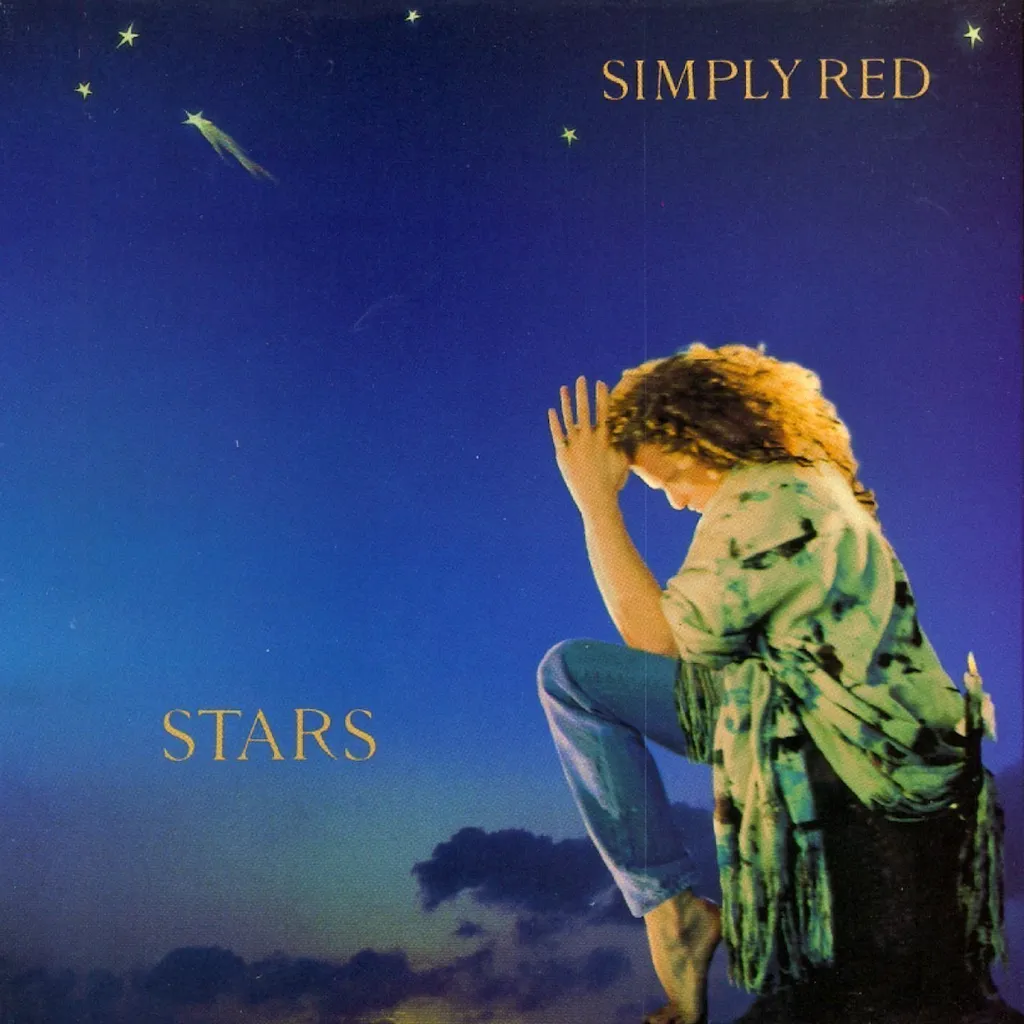Vinyle Simply Red Stars - Idée Cadeau Idéale pour Platine Salon