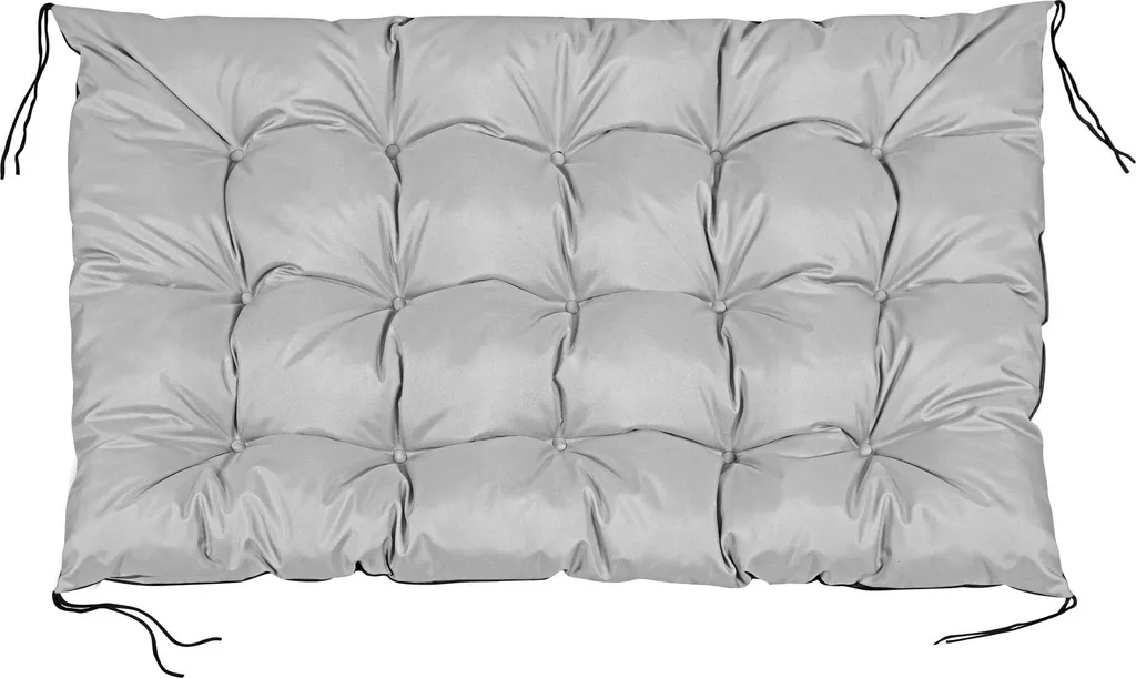 Coussin pour canapé de jardin en palette 120x80 cm extérieur gris clair