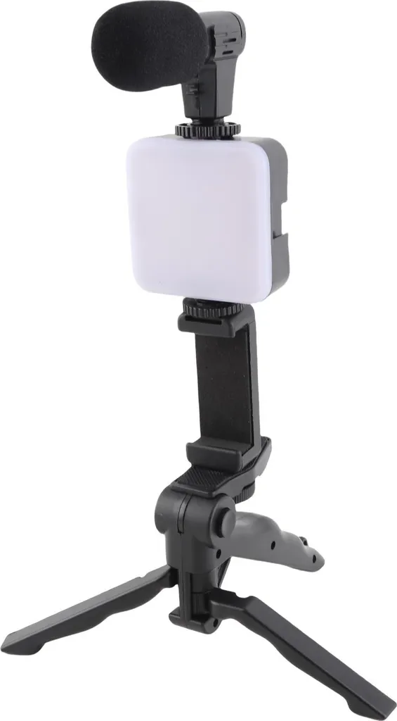 Pack de Création Vidéo Smartphone avec Éclairage LED et Trépied Stable - 4