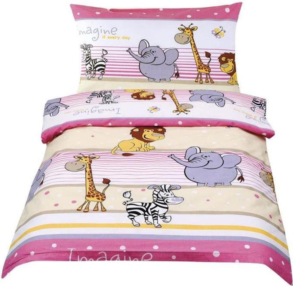 Bellatex Beata - 100 × 135, 45 × 60 cm - safari rosa