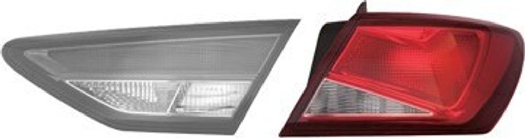 VAN WEZEL Rückleuchte Heckleuchte Rechts Äusserer für SEAT Leon Schrägheck (5F1) Leon SC (5F5) Leon Kasten / Schrägheck (5F1)