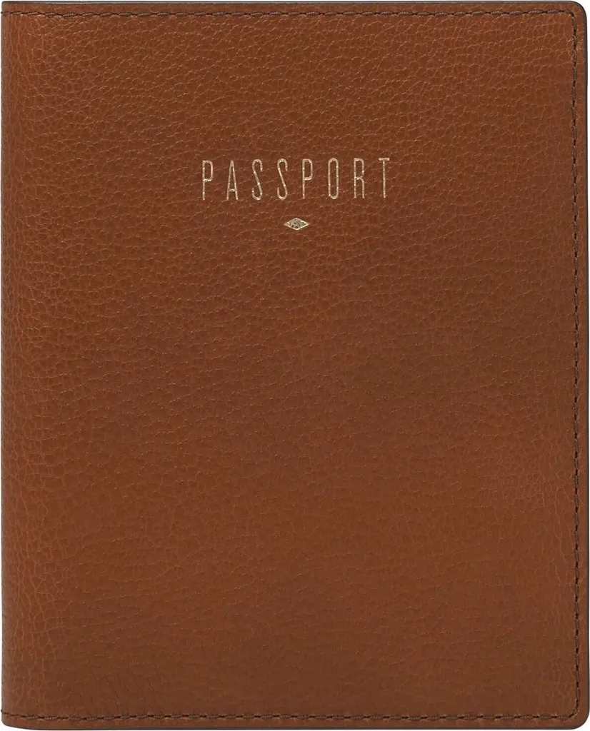 Accessoire Voyage Cuir : Étui Passeport et Porte-cartes RFID Brun Chic